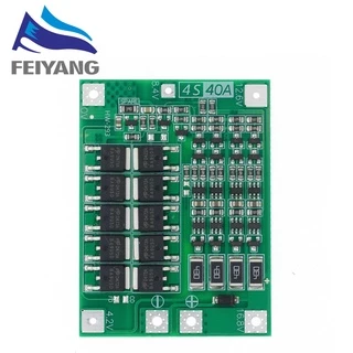 3S 4S 40A 60A Li-ion 18650 BMS แบตเตอรี่ลิเธียม Charger ป้องกัน Pad สําหรับ 11.1V 12.6V 14.8V 16.8V เจาะมอเตอร์