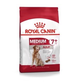 Royal canin medium adult 7+ (สุนัขพันธ์กลางอายุ 7 ปีขึ้นไป) ขนาด 10 กก