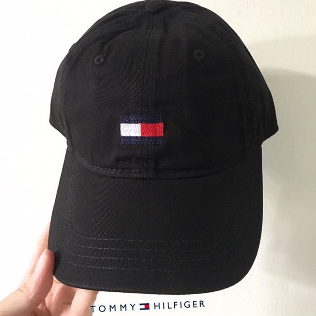 หมวก Tommy Hilfiger สีดำ แท้💯%