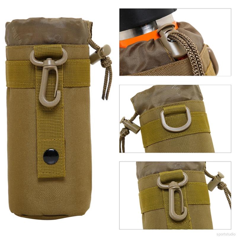 Molle กระเป๋ายุทธวิธี กระเป๋าใส่ขวดน้ํา ลายพราง สะดวก สําหรับกลางแจ้ง