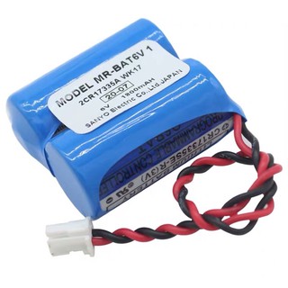 แบตเตอรี่ PLC MR-BAT6V1 2CR17335A WK17 6V 1800mAh