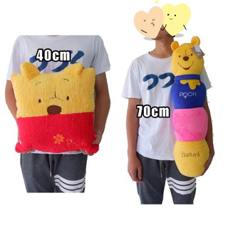 หมอนข้างPooh Hunny &amp; หมอนอิง Pooh Spring Boomของลิขสิทธิ์แท้ เนื้อผ้าอย่างดี แบบสวย ราคาถูก