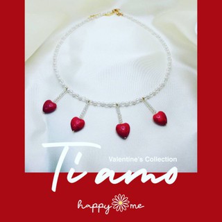 happy.me สร้อยคอ Valentines collection : Ti amo