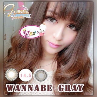 wannabe gray by TATOTO Contact Lenses บิ๊กอาย #288