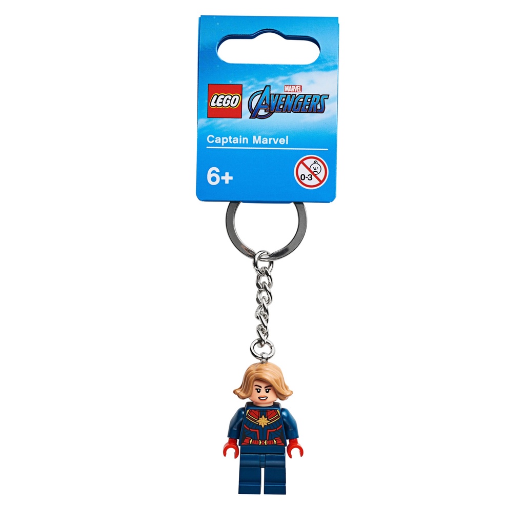 854064 : พวงกุญแจ LEGO Marvel Captain Marvel Key Chain (ผลิตปี 2020)