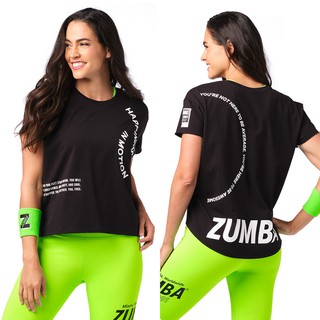 Zumba Wear Scoop Hem Top (เสื้อยืดออกกำลังกายซุมบ้า)