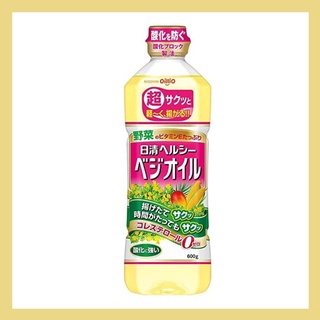 น้ำมันพืช Nissin สำหรับทำอาหารเพื่อสุขภาพ 600g