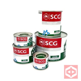 กาวทาท่อ PVC 50กรัม ตรา ช้าง SCG น้ำยาประสานท่อพีวีซี