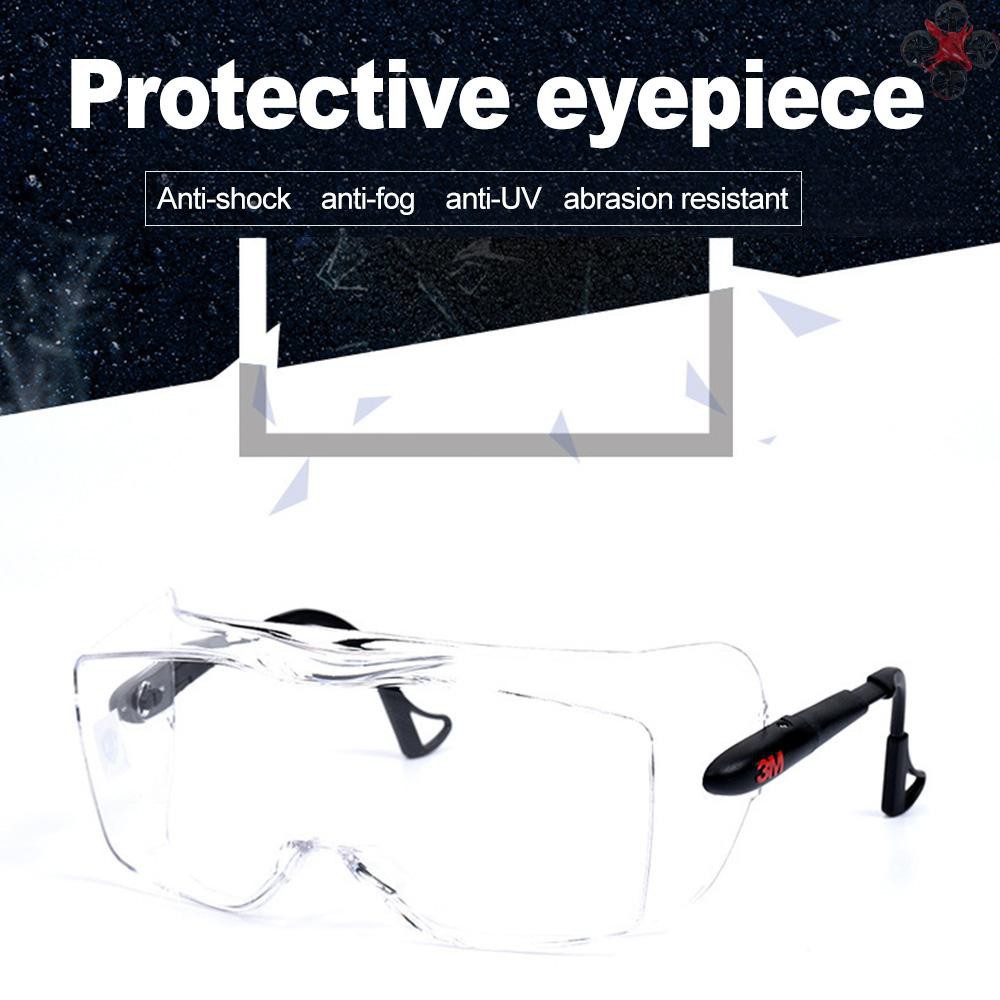 ☁﹊【spot】ctoy 3m 12308 Clear Glasses Anti Fog Safety Goggle Eyewear For Eye Protection Personal