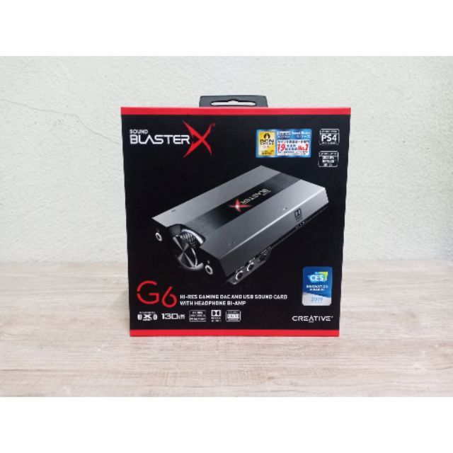 SOUND CARD (ซาวด์การ์ด) CREATIVE SOUND BLASTER X G6