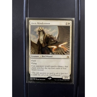 การ์ด MTG Aven Mindcensor Magic the gathering EDH