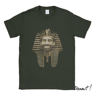 ผ้าฝ้ายคอกลมเสื้อยืด พิมพ์ลายมวยปล้ํา King Of Egypt Mohammed Dammit90sfrom S-4XL