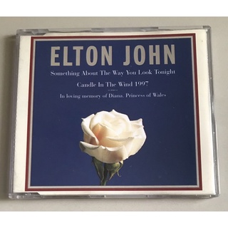 ซีดีซิงเกิ้ล มือ 2...350 บาท “Elton John” ซิงเกิ้ล "Something About the Way You Look Tonight"/"Candle in the Wind"