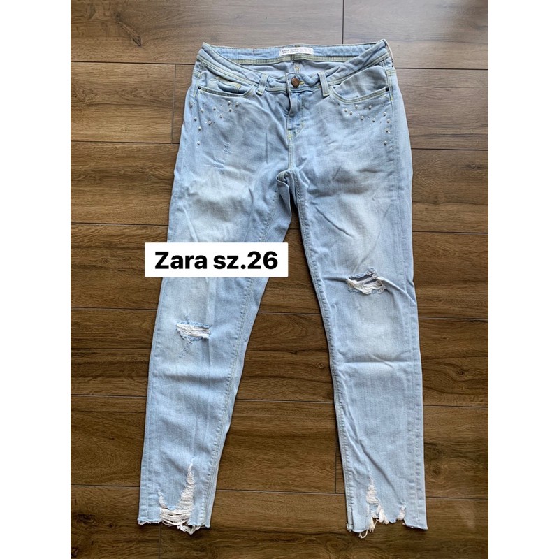 กางเกงยีนส์ Zara basic denim