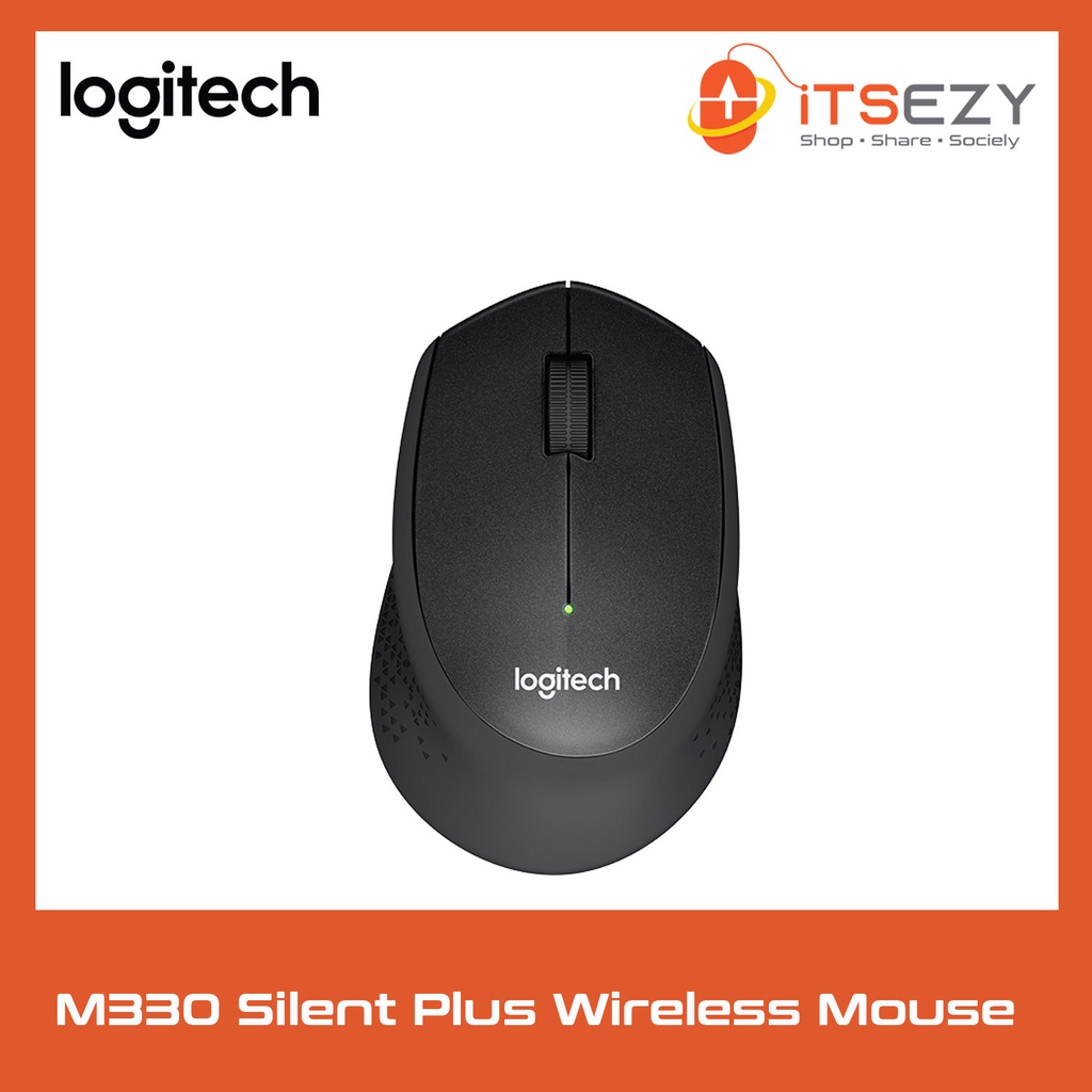 logitech m330 silent plus wireless mouse (เมาส์ไร้สาย ไร้เสียงรบกวน)