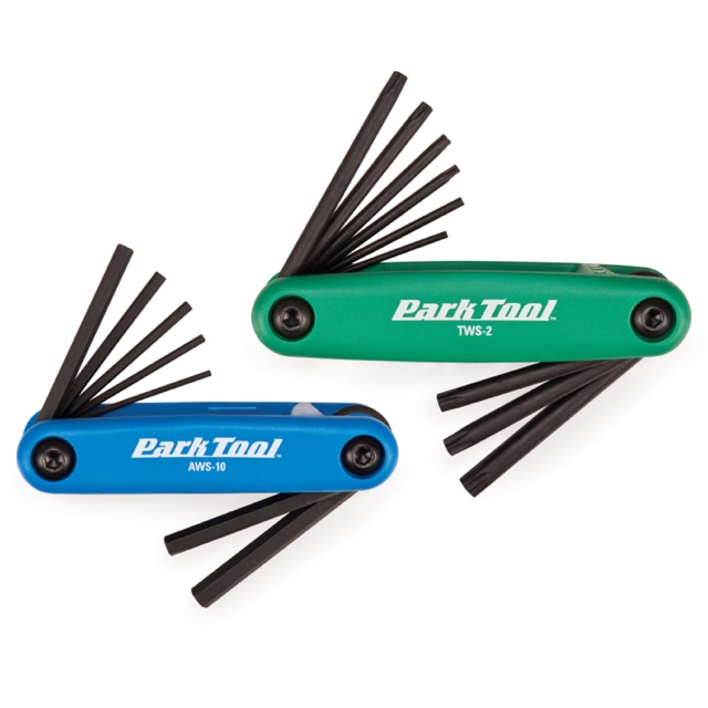 เครื่องมือพับ Parktool FWS-2 Fold-Up Wrench Set  ( ประกอบด้วย TWS-2 และ AWS-10 )