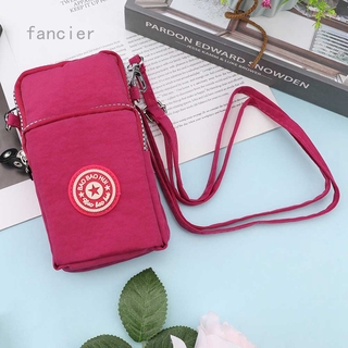 Ancier กระเป๋าสะพายไหล่กระเป๋าถือสําหรับสตรีขนาดเล็ก Cross - Body ใส่โทรศัพท์มือถือ