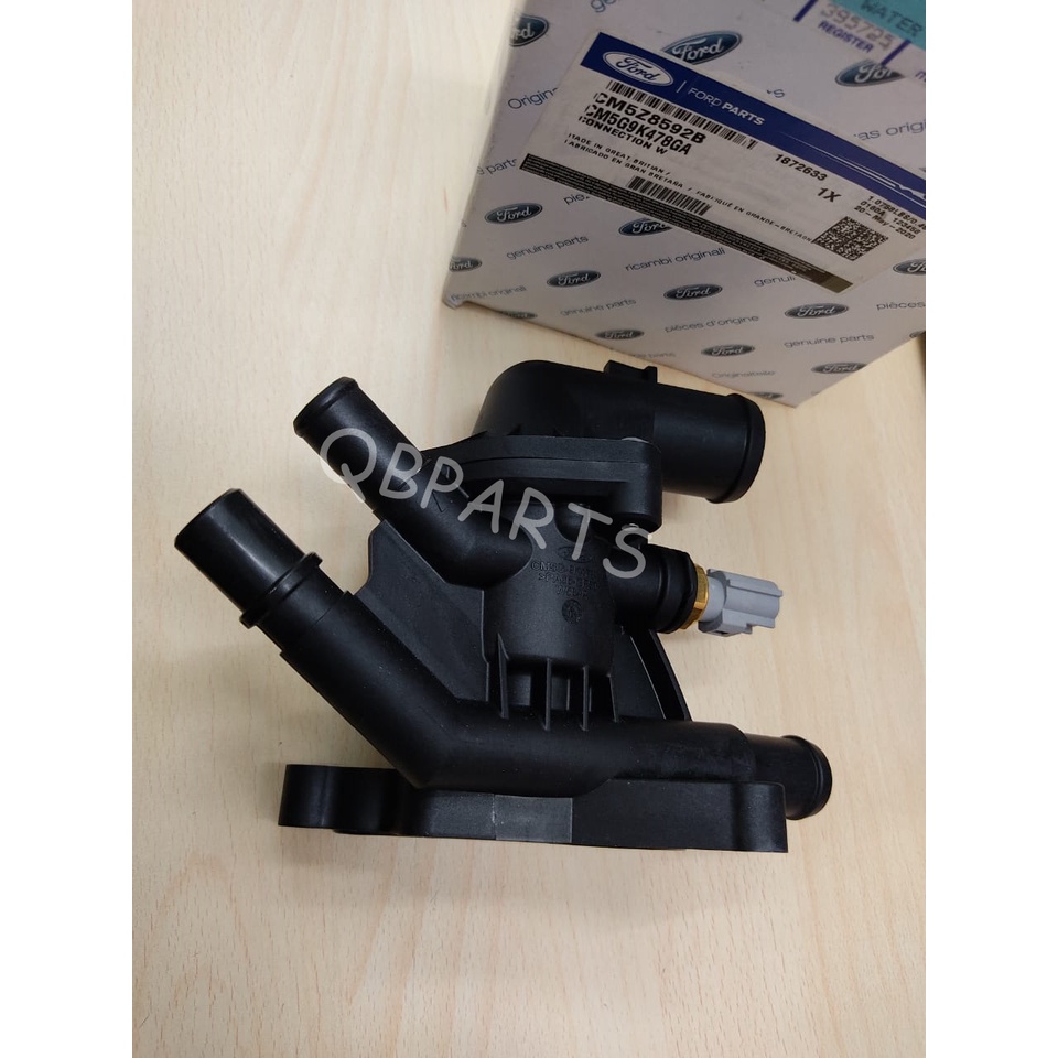 FORD FIESTA / ECOSPORT 1.0CC THERMOSTAT HOUSING พร้อม THERMOSTAT & SWITCH & O-RING - CM5Z-85-92B