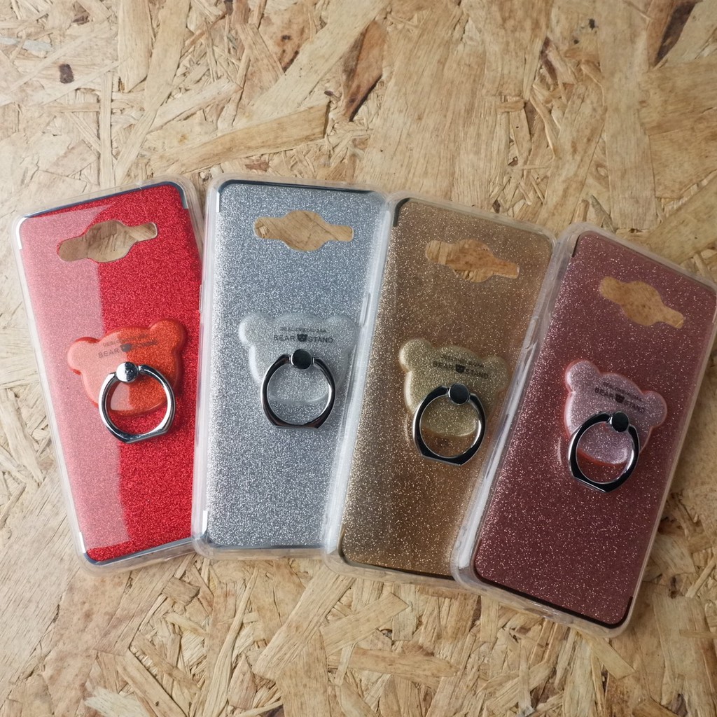 เคสหมีกากเพชร J2 prime / Grand prime