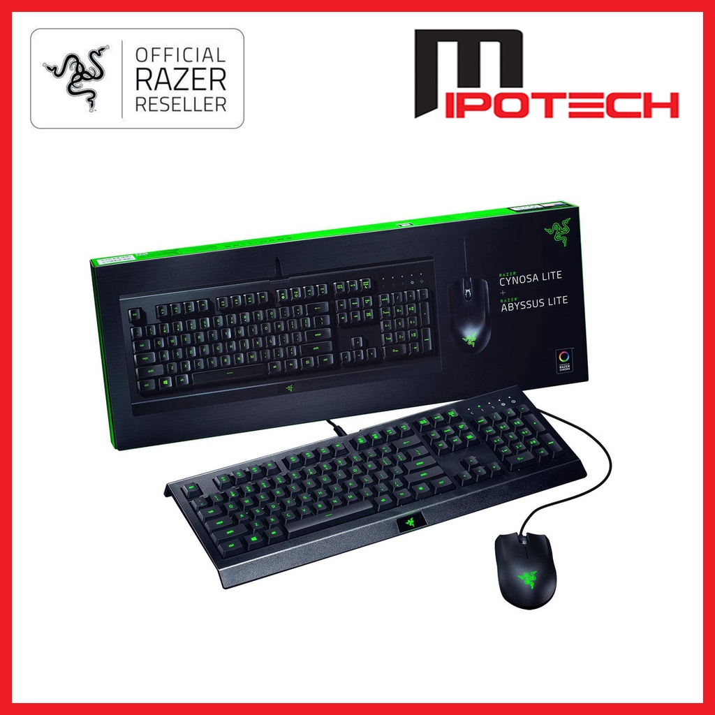 Razer Cynosa Lite และ Abysus Lite Bundle คอมโบแบบมีสาย