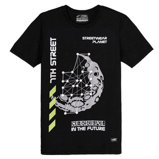 ผ้าฝ้าย 100%7th Street เสื้อยืด รุ่น ESW002S-3XL