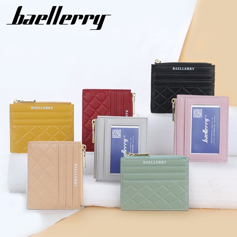 สินค้าพร้อมส่ง Baellerry กระเป๋าสตางค์ กระเป๋าใส่บัตร