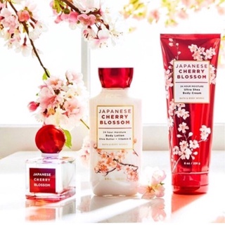 Bath And Body Works Signature Collection " Japanese Cherry Blossom Body Lotion กลิ่นหอมหวาน อบอุ่นอ่อนโยน ขนาด 236 กรัม