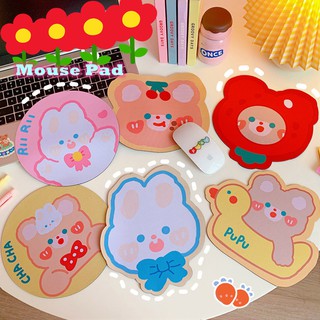 Cherry Bear Mouse pad แผ่นรองเมาส์