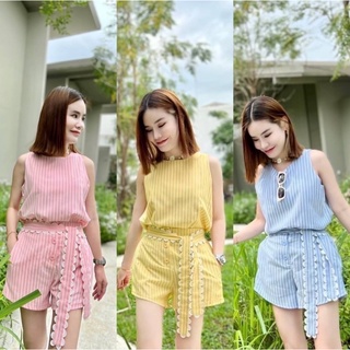 💗Asuri Clothes🌈ชุดเซต2ชิ้น Sweet Summer⛅️🌈พร้อมส่ง🚚