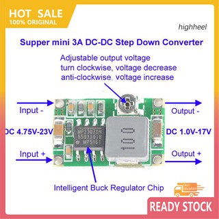 ✡Dsj✡โมดูลควบคุมแรงดันไฟฟ้า DC-DC 3.3V 5V 9V 12V 3A สามารถปรับได้