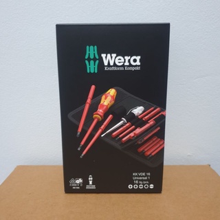 Wera Kraftform Kompakt  VDE 16 UNIVERSAL 16 ชิ้น