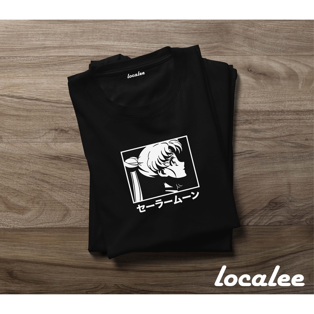 SAILORMOON USAGI TSUKINO TSHIRT/USAGI TSUKINO สีดํา TSHIRT/ SAIMOON USAGI JAPAN TSHIRT/WOMENS เสื้อย