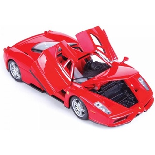 โมเดลรถแข่ง Bburago Enzo Ferrari  No.18 - 26006  อัตราส่วน 1:24 โมเดลรถซุปเปอร์คาร์  ม้าลำพอง เฟอร์รารี่ จำลองเหมือนจริง