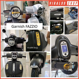 ฝาครอบตัวถัง ลายตราสัญลักษณ์ Garnis Fazzio 125 2022