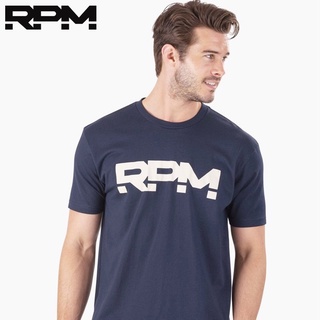 [S-5XL]Rpm เสื้อยืดคอกลม แขนสั้น ผ้าฝ้าย พิมพ์ลาย ซับเหงื่อ ใส่สบาย สําหรับผู้ชาย