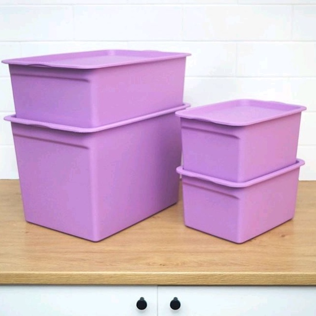 HAWAII BASKET CONTAINER M-Box ที่เก็บของขนาดใหญ่ HALF ชุด 3 ชิ้น