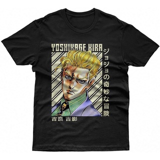 [S-5XL] Yoshikage-kira เสื้อยืด พิมพ์ลายอนิเมะ JoJos Bizarre Adventure สําหรับผู้ชาย และผู้หญิง