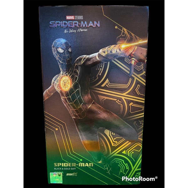 (พร้อมส่ง) ZD Toys Spiderman Black & Gold