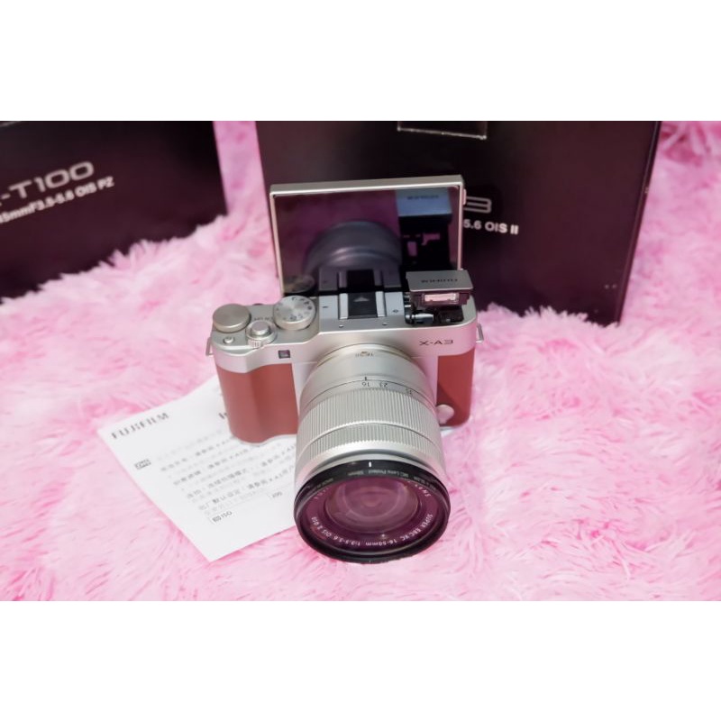 กล้อง FUJI-XA3 สีน้ำตาลมือสอง