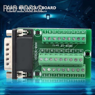 Ryo Tools DB26 DB26-G2-01 Male Adapter to PCB Terminal Signals Module Breakout Board Connector