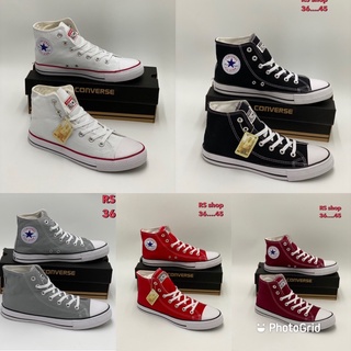 รองเท้า Converse ข้อยาว รองเท้าแฟชั่นรองเท้าผู้ชาย-หญิง สินค้าพร้อมส่ง