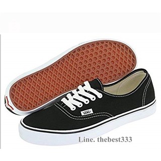 Vans Authentic Black ส่งฟรี EMS