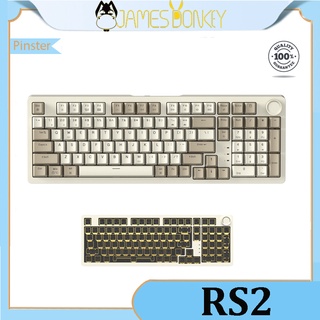 JAMES DONKEY RS2 Hotswap Mechanical Keyboard คีย์บอร์ดไร้สาย 3 mode Bluetooth wireless 2.4G