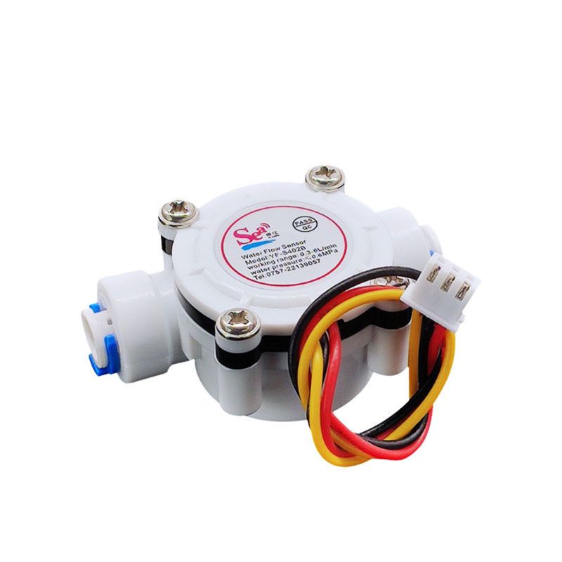 WIN Professional 2 จุด PE Water Flow Sensor Hall Flowmeter