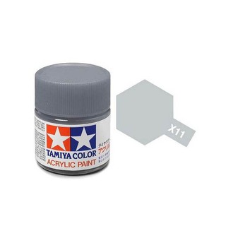 สีสูตรน้ำ TAMIYA X-11 Chrome Silver (10 ml)