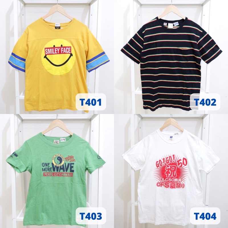 SECOND PRELOVED STREETWEAR เสื้อยืด