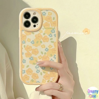 เคสโทรศัพท์มือถือ แบบนิ่ม ลายดอกไม้ สําหรับ VIVO V23 V23E V9 Youth V5 V5S S1 Pro V15 V11i V11 Y91 Y93 Y95 Y91i Y91C Y1S Y19 5G 4G