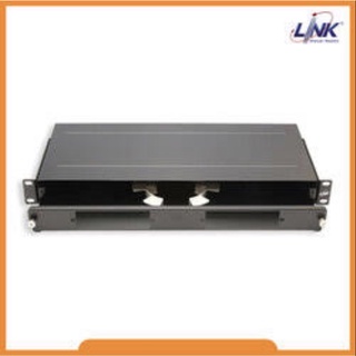 Link UF-2010A Fiber Optic Distribution Unit (FDU) 6-24F (2 Snap-In) Rack Mount Slide, 1U Depth 25 cm. Unload