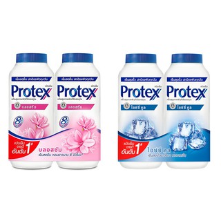 (แพคคู่) Protex โพรเทคส์ แป้งเย็น ขนาด 280 กรัมไอซ์ซี่คูล,บลอสซั่ม