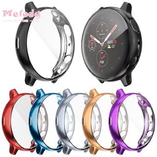 เคสสีกันรอยหน้าจอหลายสีสําหรับ samsung galaxy watch active 2 44 มม. 40 มม.